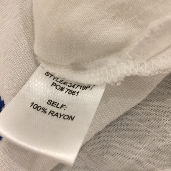 Anthropologie [ Skies Are Blue ] Embroidered top - Picture 7 of 8